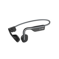 Słuchawki sportowe z przewodnictwem kostnym BC500 Shokz. Słuchawki do biegania Decathlon. Za 399.99 zł.