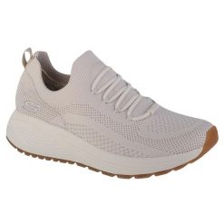 Buty Kobieta Skechers Bobs Sparrow 2.0 Allegiance biały. Białe buty sportowe lifestyle Skechers, bez wzorów, bez zapięcia, trekkingowe. Za 319.99 zł.