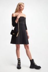 Sukienka ELISABETTA FRANCHI. Sukienki Elisabetta Franchi, bez wzorów, bez kołnierzyka, bez ramiączek. W wyprzedaży za 1,385.37 zł.
