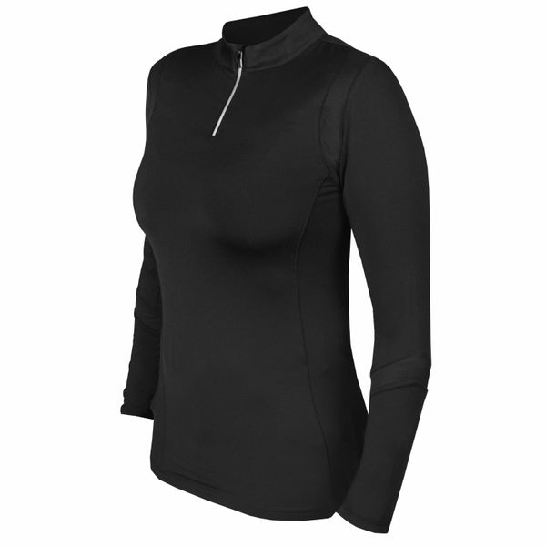 Damska bluza z poligamii Horka Platinum. Czarne bluzy bez kaptura Horka, bez wzorów, z materiału, bez kaptura, do jazdy konnej. Za 266.00 zł.