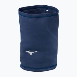 Komin Mizuno Warmalite Triwarmer. Niebieskie szaliki i kominy Mizuno, bez wzorów, z elastanu. Za 52.99 zł.