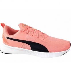 Buty treningowe damskie Puma Flyer Runner Femme. Czerwone buty treningowe Puma, bez wzorów, z gumy, bez zapięcia. Za 239.00 zł.