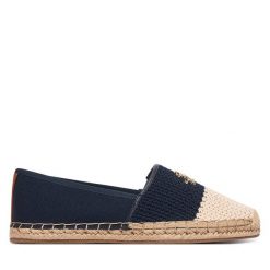 Espadryle Tommy Hilfiger. Niebieskie espadryle Tommy Hilfiger, bez wzorów, bez obcasa. Za 369.99 zł.