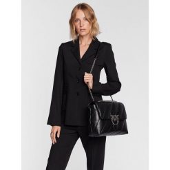 Torebka PINKO. Czarne listonoszki Pinko, bez wzorów, bez dodatków. Za 2,189.00 zł.