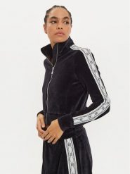 Hugo Bluza 50522805 Czarny Regular Fit. Czarne bluzy Hugo, xs, bez wzorów, z bawełny, bez kaptura. Za 369.99 zł.
