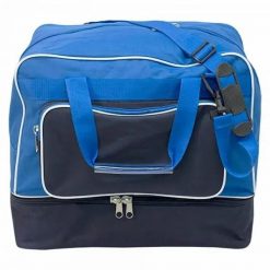 Torba sportowa Softee Equipo. Niebieskie torby sportowe Softee, bez wzorów, z poliesteru. Za 164.99 zł.
