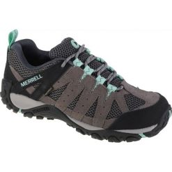 Buty Merrell Accentor 2 Vent Wp W J034502 szare. Szare buty trekkingowe Merrell, z gumy, bez zapięcia. Za 496.20 zł.