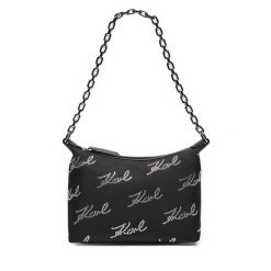 Torebka KARL LAGERFELD. Czarne torebki klasyczne KARL LAGERFELD, bez wzorów, klasyczne, bez dodatków. Za 849.99 zł.