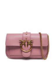 PINKO Torebka Love One Pocket C PE 25 PCPL 100061 A0F1 Różowy. Czerwone kopertówki Pinko, bez wzorów, ze skóry, wizytowe, bez dodatków. Za 799.99 zł.