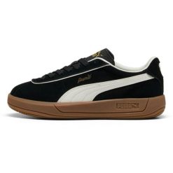 Buty sportowe Puma Club Klassika Sd. Czarne buty treningowe Puma, bez wzorów, z gumy, bez zapięcia, na fitness i siłownię. Za 431.00 zł.