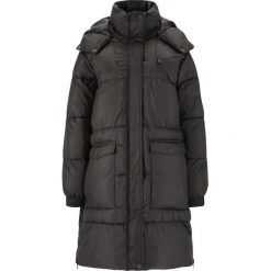 Parka dla kobiet Whistler Amatos. Czarne płaszcze WHISTLER, bez wzorów, z puchu, sportowe, bez kaptura. Za 359.00 zł.