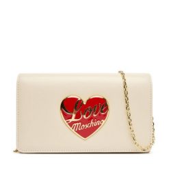 Torebka LOVE MOSCHINO. Kopertówki Love Moschino, bez wzorów, wizytowe, bez dodatków. Za 519.99 zł.