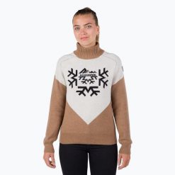 Sweter damski Rossignol Cieloalto Tn. Niebieskie swetry Rossignol, s, bez wzorów, z kaszmiru, sportowe, bez ramiączek. Za 869.99 zł.