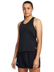 Under Armour Top sportowy w kolorze czarnym rozmiar: M. Czarne topy sportowe Under Armour, m, bez wzorów, z materiału, outdoorowe. Za 59.95 zł.
