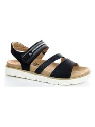 Relife Sandały w kolorze czarnym rozmiar: 40. Czarne sandały Relife, bez wzorów, klasyczne, z otwartym noskiem, bez obcasa, bez zapięcia. Za 74.11 zł.