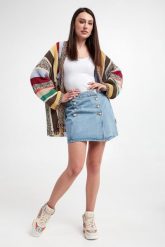Spódnica jeansowa CUSTOMMADE. Spódnice Custommade, s, bez wzorów, z jeansu. W wyprzedaży za 418.17 zł.