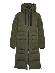 MOSS COPENHAGEN Płaszcz pikowany "Pavinaria" w kolorze khaki rozmiar: S/M. Brązowe płaszcze Moss Copenhagen, m, bez wzorów, bez kaptura. Za 427.07 zł.