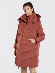 Calvin Klein Kurtka puchowa K20K204690 Pomarańczowy Regular Fit. Brązowe kurtki Calvin Klein, na zimę, xs, bez wzorów, z puchu, bez kaptura. Za 769.99 zł.