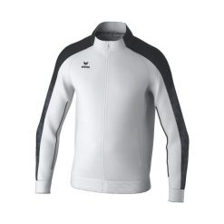 Kurtka z dresu Erima Evo Star. Białe kurtki Erima, bez wzorów, z dresówki, retro, bez kaptura. Za 190.80 zł.