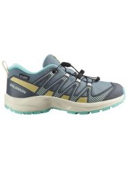 SALOMON Buty turystyczne "XA Pro V8" w kolorze niebieskim rozmiar: 34. Niebieskie buty trekkingowe Salomon, bez zapięcia. Za 238.29 zł.