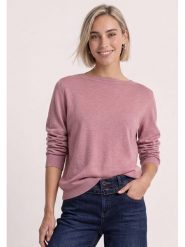 Street One Sweter w kolorze jasnoróżowym rozmiar: 36. Różowe swetry Street One, bez wzorów, street, bez ramiączek. Za 100.45 zł.