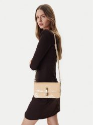 Furla Torebka Iride S WB01950 BX1377 CN PNN00 Kremowy. Białe listonoszki Furla, bez wzorów, z materiału, bez dodatków. Za 949.99 zł.