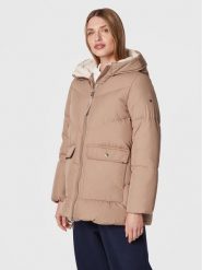Tommy Hilfiger Kurtka puchowa Chevron Sorona WW0WW36211 Beżowy Relaxed Fit. Brązowe kurtki Tommy Hilfiger, xl, bez wzorów, z puchu, bez kaptura. Za 959.99 zł.