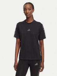 Adidas T-Shirt Seasonal Essentials Animal Print 3-Stripes KH1550 Czarny Regular Fit. Czarne t-shirty adidas, m, bez wzorów, z bawełny, bez kołnierzyka, bez ramiączek. Za 149.99 zł.