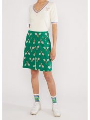 Blutsgeschwister Szorty "Secret Rainbowkiss" w kolorze zielonym rozmiar: XL. Zielone szorty Blutsgeschwister, bez wzorów, z bawełny. Za 105.38 zł.