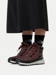The North Face Śniegowce Thermoball Lace Up Luxe Wp NF0A817WC9R1 Brązowy. Brązowe śniegowce The North Face, bez wzorów, z materiału, bez zapięcia. Za 649.99 zł.