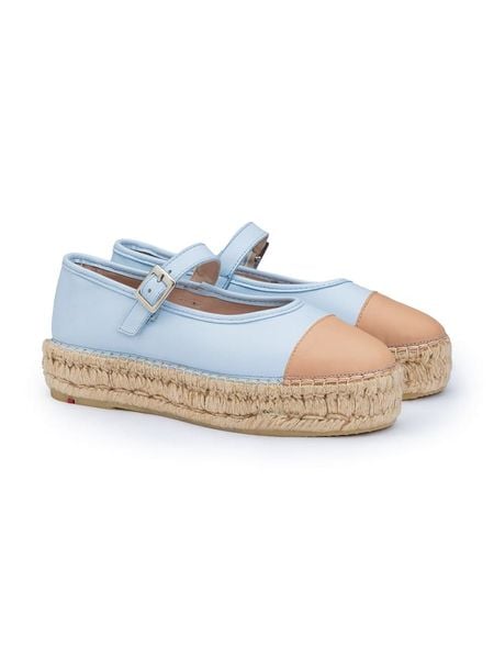 LLOYD Skórzane espadryle w kolorze błękitnym rozmiar: 41. Niebieskie espadryle Lloyd, bez wzorów, bez obcasa. Za 249.95 zł.
