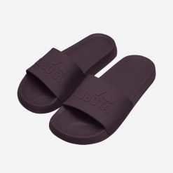 Klapki Kubota Basenowe Basic Plain Bordowe. Czerwone klapki Kubota, bez wzorów, z dresówki, eleganckie, bez obcasa, bez zapięcia. Za 69.99 zł.