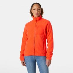 Damski polar Helly Hansen Imperial Block. Czerwone bluzy z polaru Helly Hansen, bez wzorów, z polaru, trekkingowe. Za 595.50 zł.