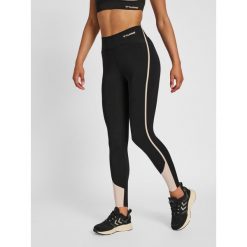 Damskie wysokie legginsy Hummel MT Riga. Czarne legginsy Hummel, bez wzorów, sportowe. Za 335.50 zł.