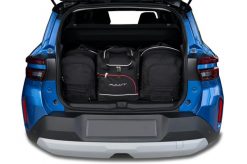 Torby Do Bagażnika Opel Frontera Hev 2024+ 4Szt Kjust. Czarne torby podróżne KJUST, bez wzorów, z kauczuku. Za 1,203.00 zł.