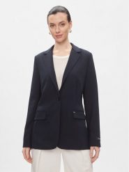 Tommy Hilfiger Marynarka Regular Sb Blazer WW0WW40496 Niebieski Regular Fit. Niebieskie marynarki i żakiety Tommy Hilfiger, bez wzorów, z syntetyku, bez ramiączek. Za 629.99 zł.