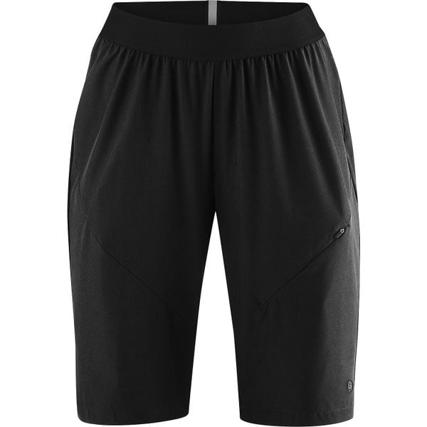Szorty damskie Gonso Simplita. Czarne szorty sportowe Gonso, bez wzorów, z materiału, rowerowe. Za 351.00 zł.