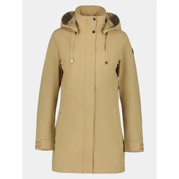 Kurtka przejściowa damska Luhta Erikkala. Brązowe kurtki Luhta, l, bez wzorów, eleganckie, bez kaptura. Za 699.00 zł.