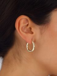 Nakkash Pozłacane kolczyki-kreole rozmiar: onesize. Żółte kolczyki Nakkash, pozłacane. Za 61.17 zł.