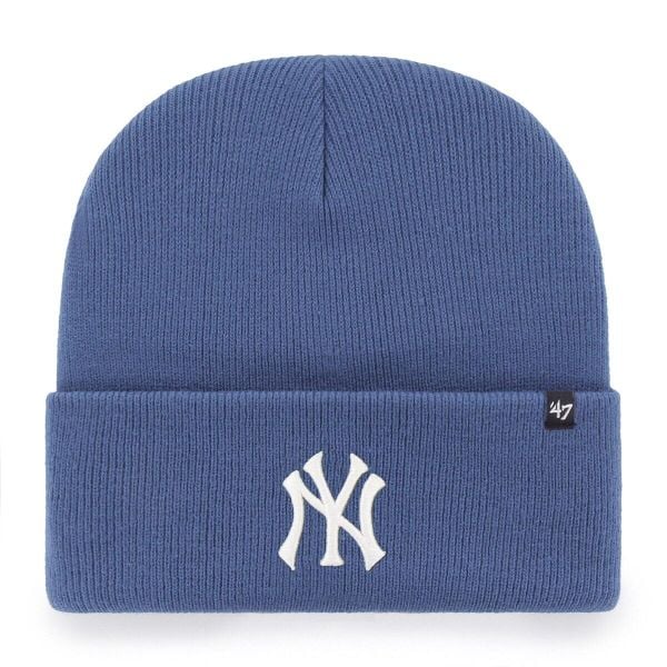 Czapka zimowa turystyczna uniseks 47 Brand New York Yankees. Niebieskie czapki zimowe 47 Brand, bez wzorów, sportowe. Za 119.00 zł.