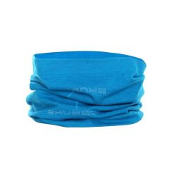 Komin wełniany Brubeck KM10360 unisex - błękitny, Rozmiar S/M. Niebieskie bielizna termoaktywna damska Brubeck, bez wzorów, z dzianiny, sportowe. Za 63.99 zł.