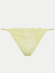 Hunkemöller Stringi Ingrid 300997 Zielony. Zielone stringi Hunkemöller, bez wzorów, z syntetyku. Za 39.99 zł.