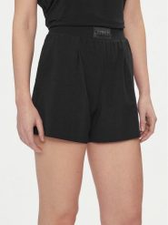 Calvin Klein Underwear Szorty materiałowe 000QS7132E Czarny Relaxed Fit. Czarne piżamy Calvin Klein Underwear, bez wzorów, z bawełny. Za 139.99 zł.