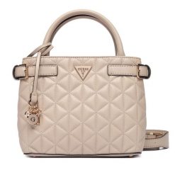 Torebka Guess. Brązowe torebki klasyczne Guess, z aplikacjami, bez dodatków. Za 589.99 zł.