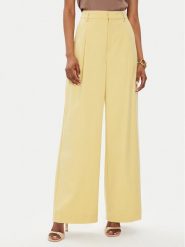 Gestuz Spodnie materiałowe Paula 10906861 Żółty Relaxed Fit. Żółte spodnie materiałowe Gestuz, bez wzorów, z materiału. Za 389.99 zł.