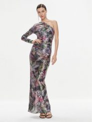 Just Cavalli Sukienka wieczorowa 75PAO946 Kolorowy Slim Fit. Sukienki Just Cavalli, bez wzorów, z syntetyku, wizytowe, bez kołnierzyka, bez ramiączek. Za 2,189.00 zł.