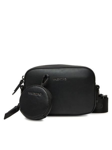 Valentino Torebka VBS8UT22 Czarny. Czarne listonoszki Valentino, bez wzorów, ze skóry, bez dodatków. Za 277.99 zł.