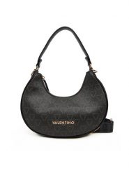 Valentino Torebka Shelby VBS90A07LOG Beżowy. Brązowe torebki klasyczne Valentino, bez wzorów, ze skóry, bez dodatków. Za 329.99 zł.