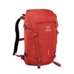 Plecak alpinistyczny Simond Alpinism 22 l. Czerwone plecaki SIMOND, bez wzorów, z materiału, bez dodatków. Za 179.99 zł.