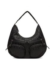 Liu Jo Torebka L Hobo TA5245 T2801 Czarny. Czarne torebki klasyczne Liu Jo, bez wzorów, z materiału, bez dodatków. Za 479.99 zł.
